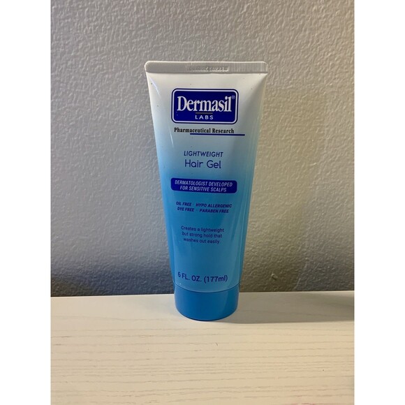 Dermasil Labs Lightweight Hair Gel For Sensitive Scalps:6floz/177m Rare Oil Free - Picture 2 of 6